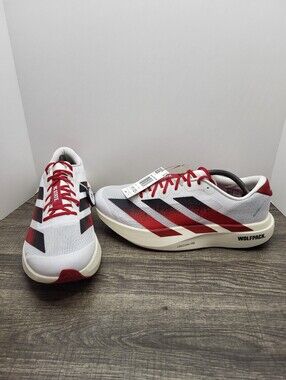 Adidas Adizero EVO NC State Wolfpack Pro Shoes Men's Sneaker JQ4571 sz 11.5 NEW